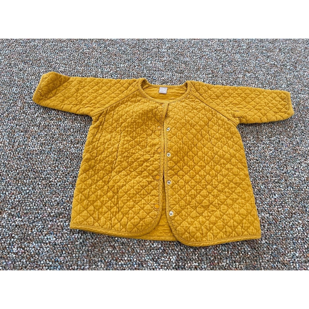 Hallmark Baby Girls Dark Yellow Snap Corduroy Jacket 2-3yrs